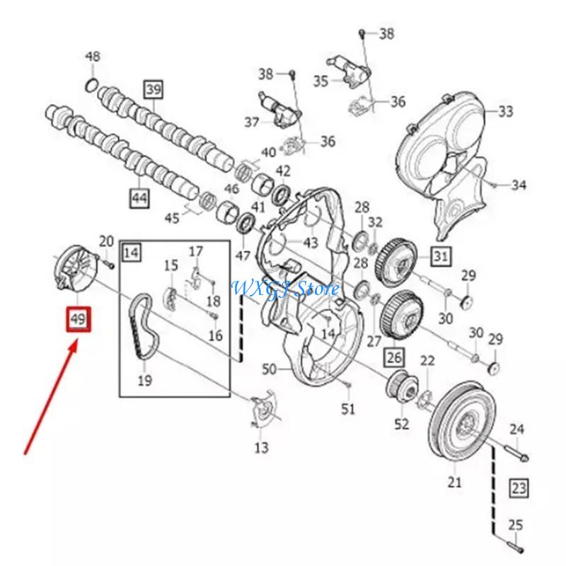 37JE 32224651 31375715 Automotive Accessories Replacement Parts Engine Crankshaft Oil Seal for S60 XC70 V40