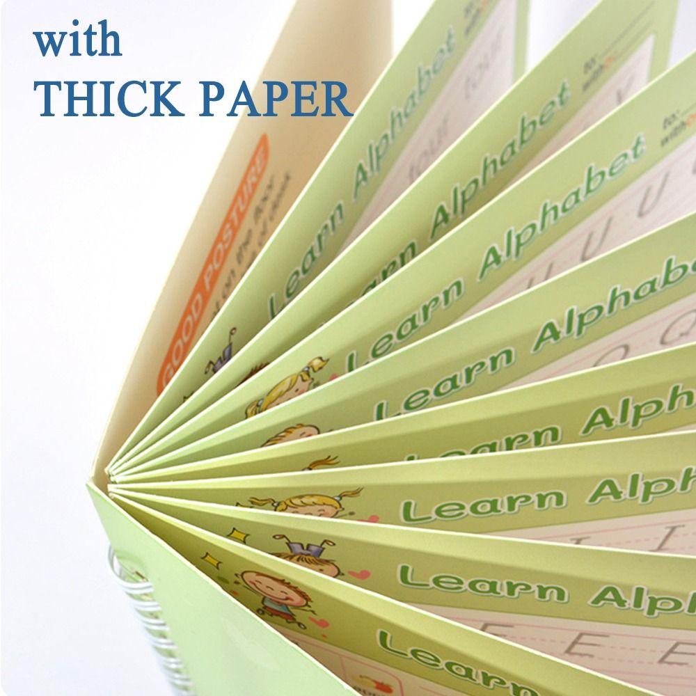 Reusable Children's Handwriting Book Handwriting Magic Practice Writing Post Primary School