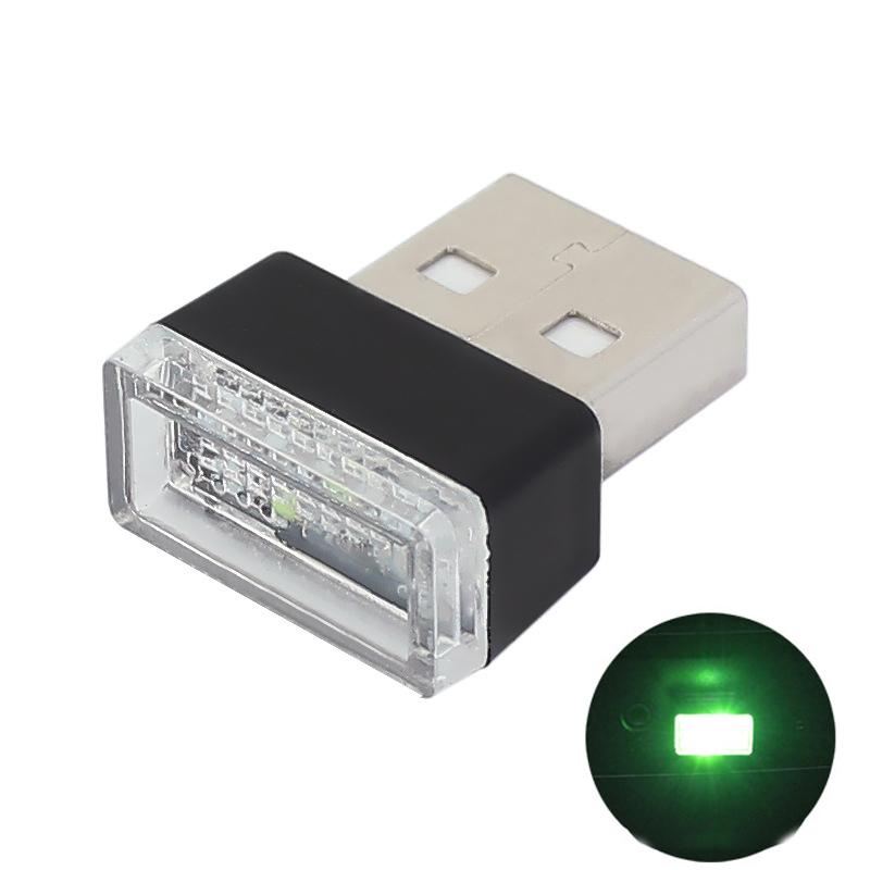 Mini USB LED Car Light Auto Interior Atmosphere Neon Atmosphere Lamp Mini Lights Emergency Lighting PC Auto Interior Accessories