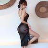 Sex Underwear Women's Sexy Pajamas Passion Suit Uniform Seduction Transparent Cute Long Dress