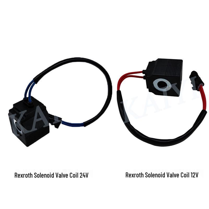 Foton Lovol Excavator Pilot Swing Solenoid Valve Coil 24V for FR60/65/80/150/170