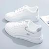 Fashion 2025 Spring Autumn Breathable Casual Shoes for Women Platform Running Tennis Sneakers Female White Concise Versatile Walking Fla