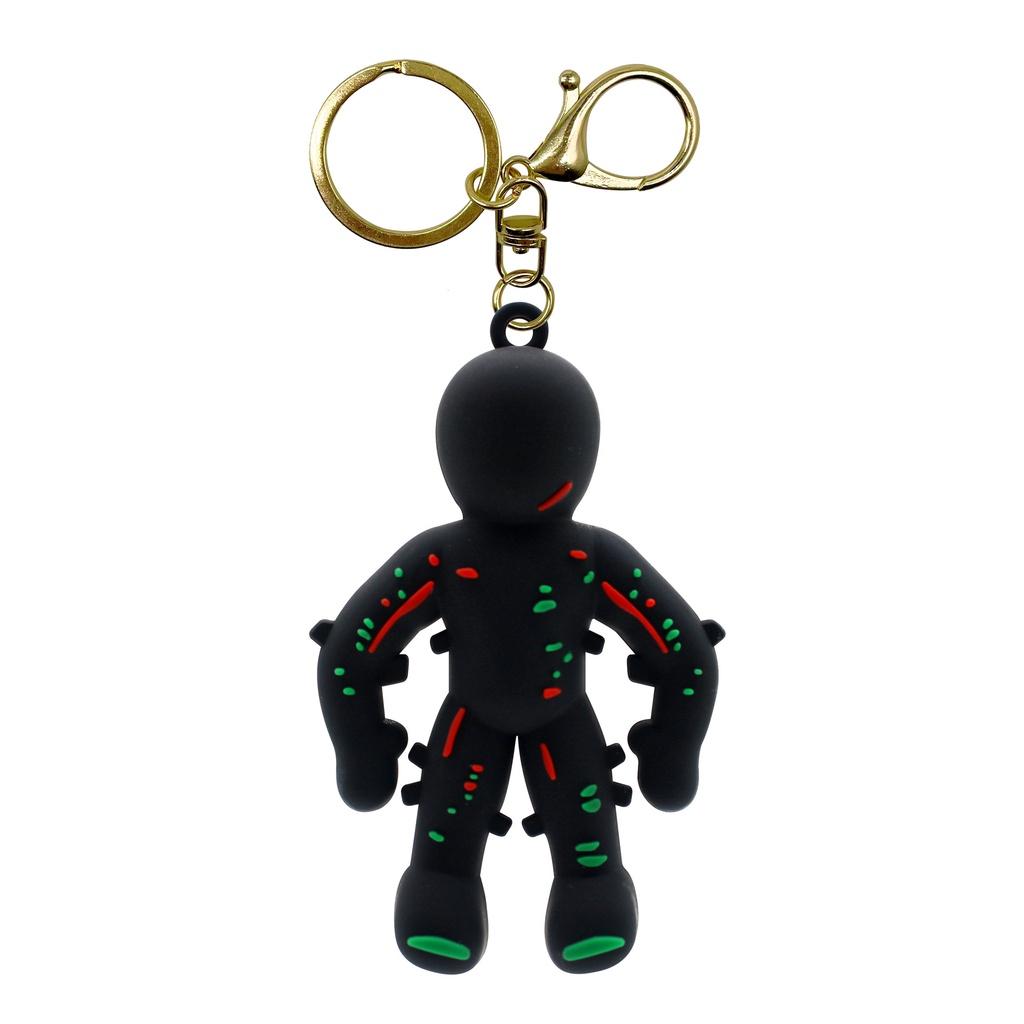 Haoan Doors Roblox Figure Keychain Pendant For Your Bag Or Keys Spooky And Cute Pvc Soft Rubber Material!
