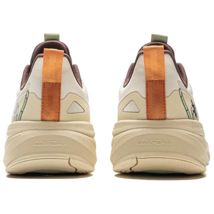 Li Ning Soft Go 2 V4 Minimalist Comfortable Shock Absorbing Breathable Rebound Low Top Casual Shoes Men Casual Shoes Gravel-Gray AGLV091-16