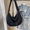Sac à dos polyvalent léger en tissu doux pour femmes - Grande capacité, couleur unie, pour les trajets quotidiens, le sport, la salle de sport et les voyages