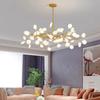 Nordic G4 Led Chandelier Lighting Modern Branch Pendant Light Living Room Gold / Black Art Decor Indoor Lighting(bulb NOT Included)