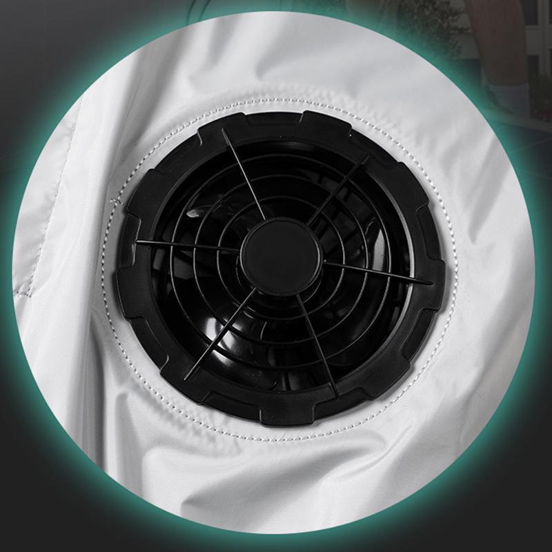 Summer Cooling Fan Vest for Outdoor Heatstroke Prevention