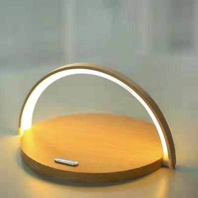 Night Light Phone Charging 3 Level Brightness Modern Atmosphere Lamp Max 15W Fast