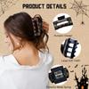 New  Halloween Pumpkin Ghost Spider Wizard Hat Hair Claw Clips for Women Girls Catch Crab Funny Holiday Hairgrip Accessories