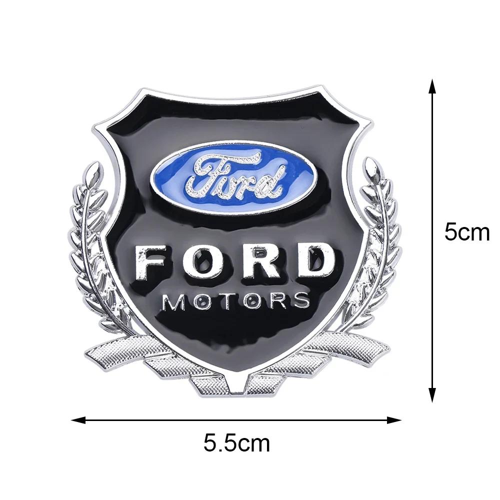 Samolepka na auto Ford 2ks Kovové samolepky s emblémem orla pro dekoraci auta autodoplňky Pro Ford 3 MK2 Fiesta MK7 Mondeo Mk4 Fusio