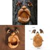 Spring Tree Trunk Bird Feeder Resin Craft Outdoor Decor For Garden Lovers