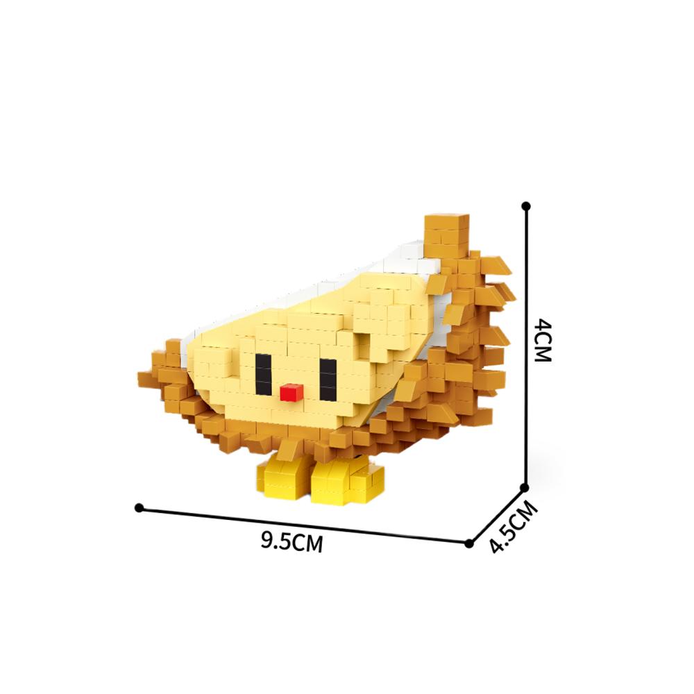 Fun Fruit 3D Micro Mini Building Block Toys, Cultivate Logical Thinking, Eco Friendly ABS Material, Children's Birthday Gifts