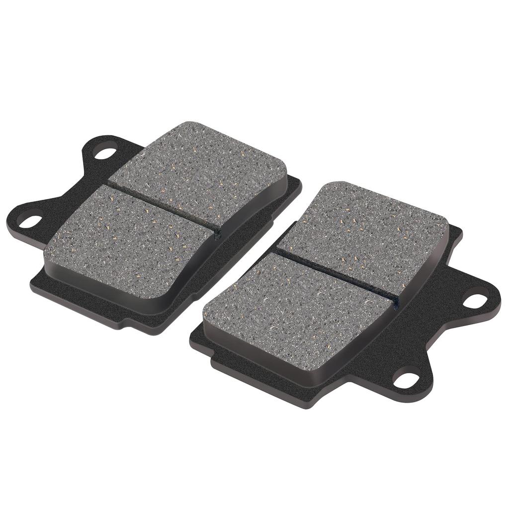 MOACCE Motorcycle Brake Pads Rear Compatible Models for Yamaha SRX400 SRX600 RZ250R XJR400 TZR250 TDR250 Motorcycle Parts Semi Metal Durable