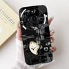 Beautiful Floral Painting Phone Case For Nothing Phone (3a) Pro Black Silicone Soft Cover For Nothing Phone3a 3a Pro Bumpers