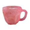 Imitation Mineral Kristall Kaffeetassen Imitation Mineral Kristall Tasse Exquisite Wassertasse Mehrfachverwendung mit Henkel für Zuhause Büro