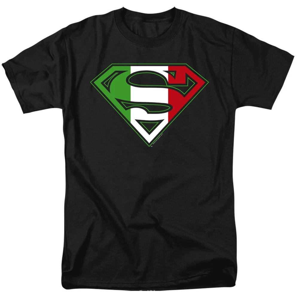 DC Comics - Superman - Italian Shield - Unisex Children s T-shirt - Black 100