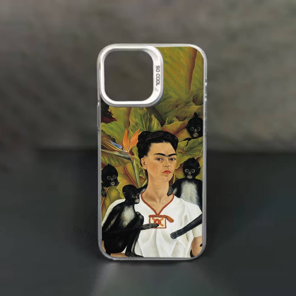 Artist F-Frida K-Kahlos phone Case for iPhone 17 11 12 Pro Max Plus Mini Air SE 16e 14 15 16 13 Soft Shell