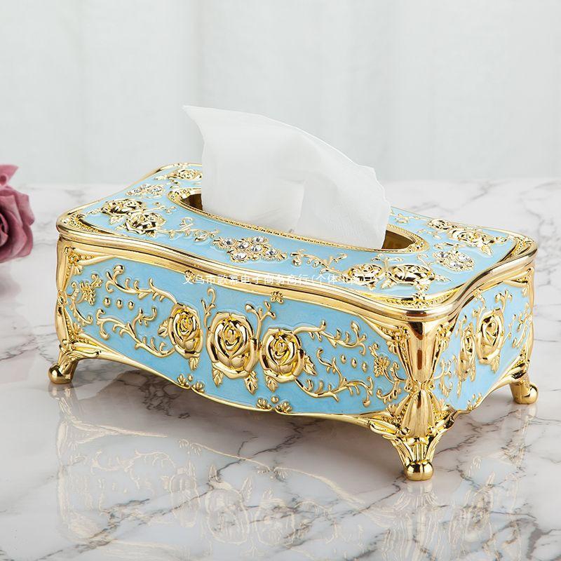 European-Style Creative Tissue Box for Home, Living Room, or Dining Table Decor