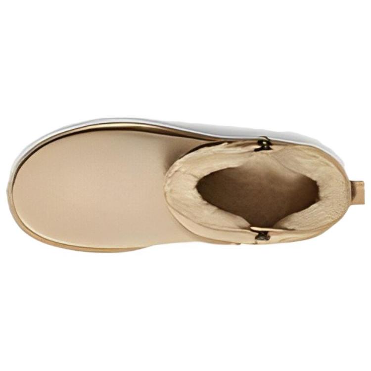 New UGG Classic Mini Double Zip 'Mustard Seed' Women's 1118853-MDSD