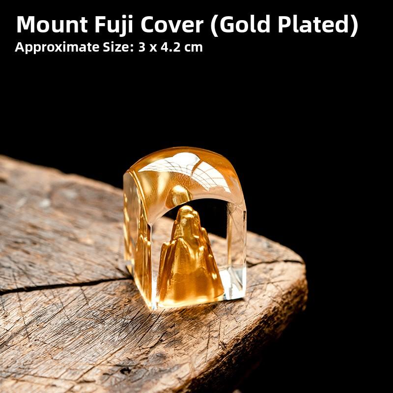 Creative Pumpkin Crystal Glass Lid Tea Pot Holder Tea Pet Decoration Japanese Sle Tea Ceremony Accories Dining Utensils