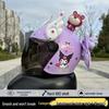Kuromi Kids' Helmet: 1-12 Years, Fall-Resistant, Warm for Autumn/Winter, Electric Vehicle Safety.