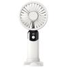 2026 Rechargeable 6-Speed Silent Mini Handheld Desktop Fan with Digital Display