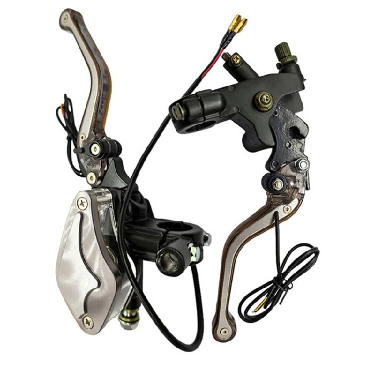 Universal Motorcycle Brake Clutch Lever Hydraulic Main Cylinder with High Light LED Designing Motorcycle Accessories