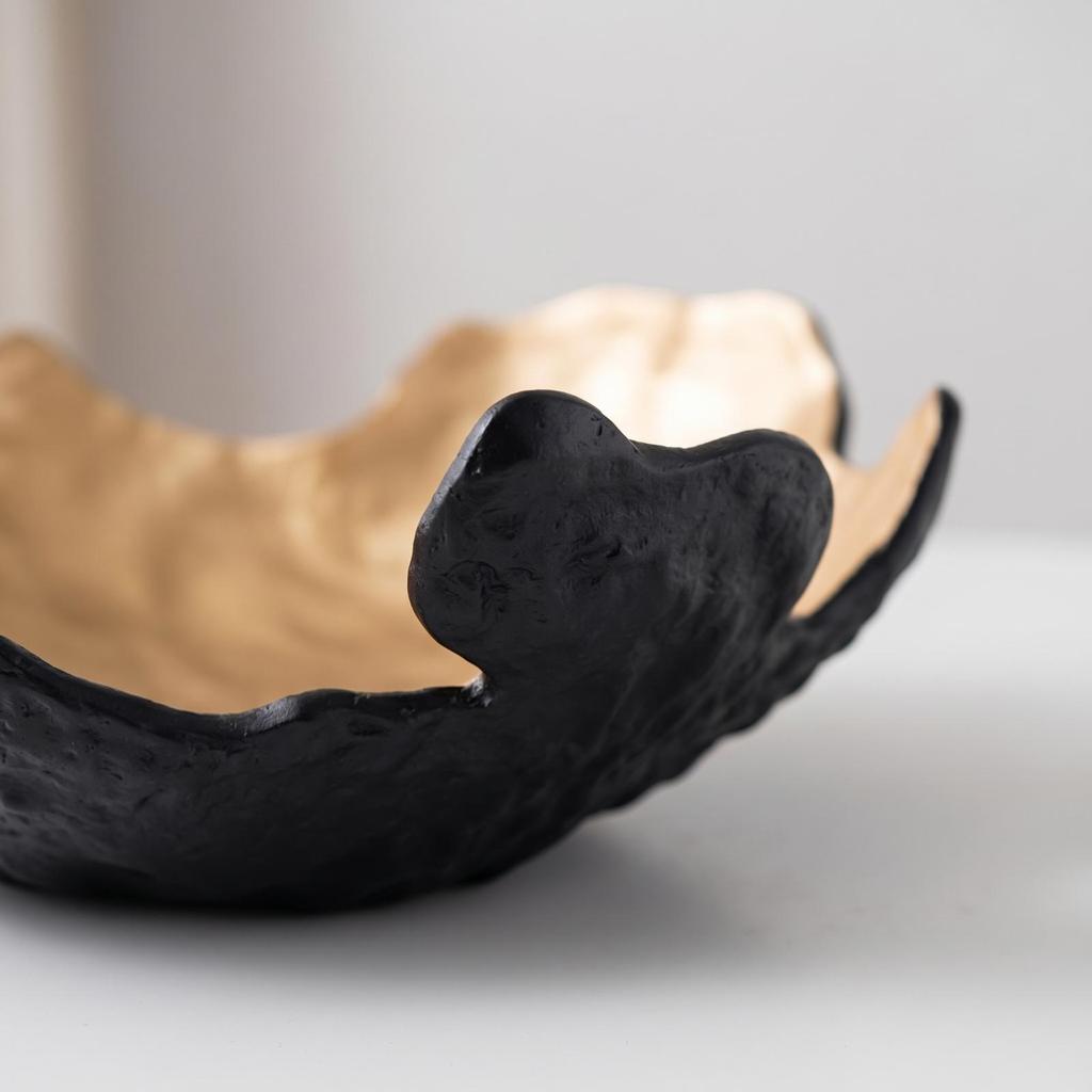 Resin Fruit Bowl Large Decorative Elegant for Dining Table, Entryway