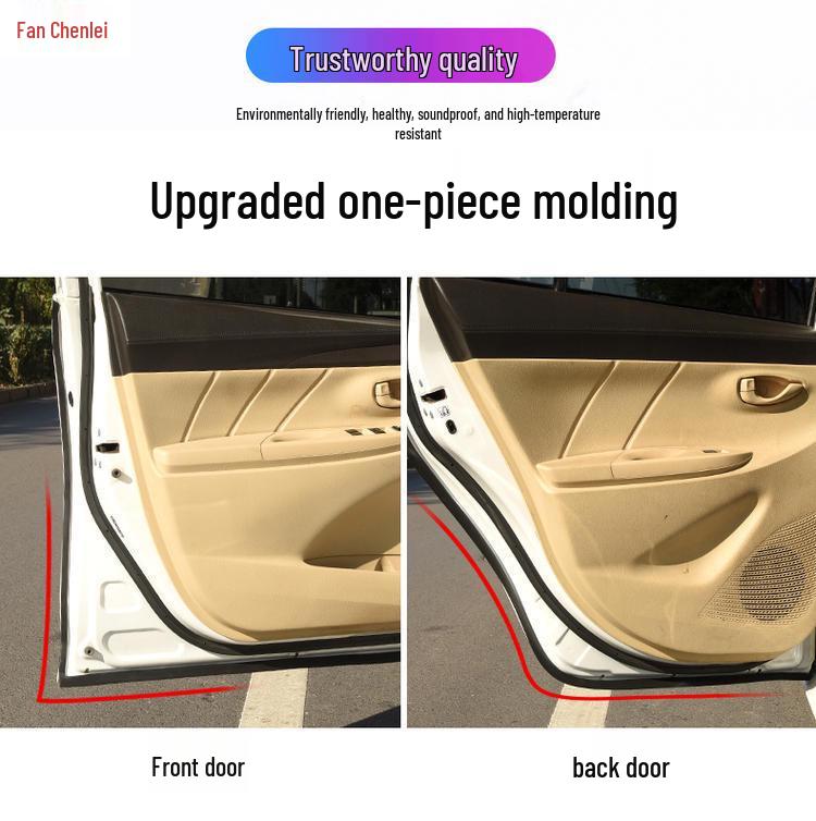 Changan Qiyuan Auto Door Seal Strip for Soundproofing, Dustproof, and Waterproofing