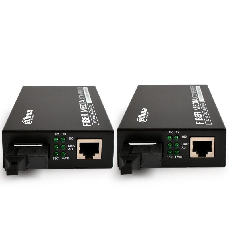 Dahua DH-OTE113TC 100M Single-Mode Fiber Media Converter