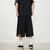 American Vintage Denim Shorts Men High Street Loose Wide Leg Niche Pants Fashion Casual Versatile Short Jeans Male and Female