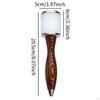 Martillo para Tallado de Cuero Mazo para Marroquinería Manual Cabeza Recta Herramienta DIY para Hecho a Mano
