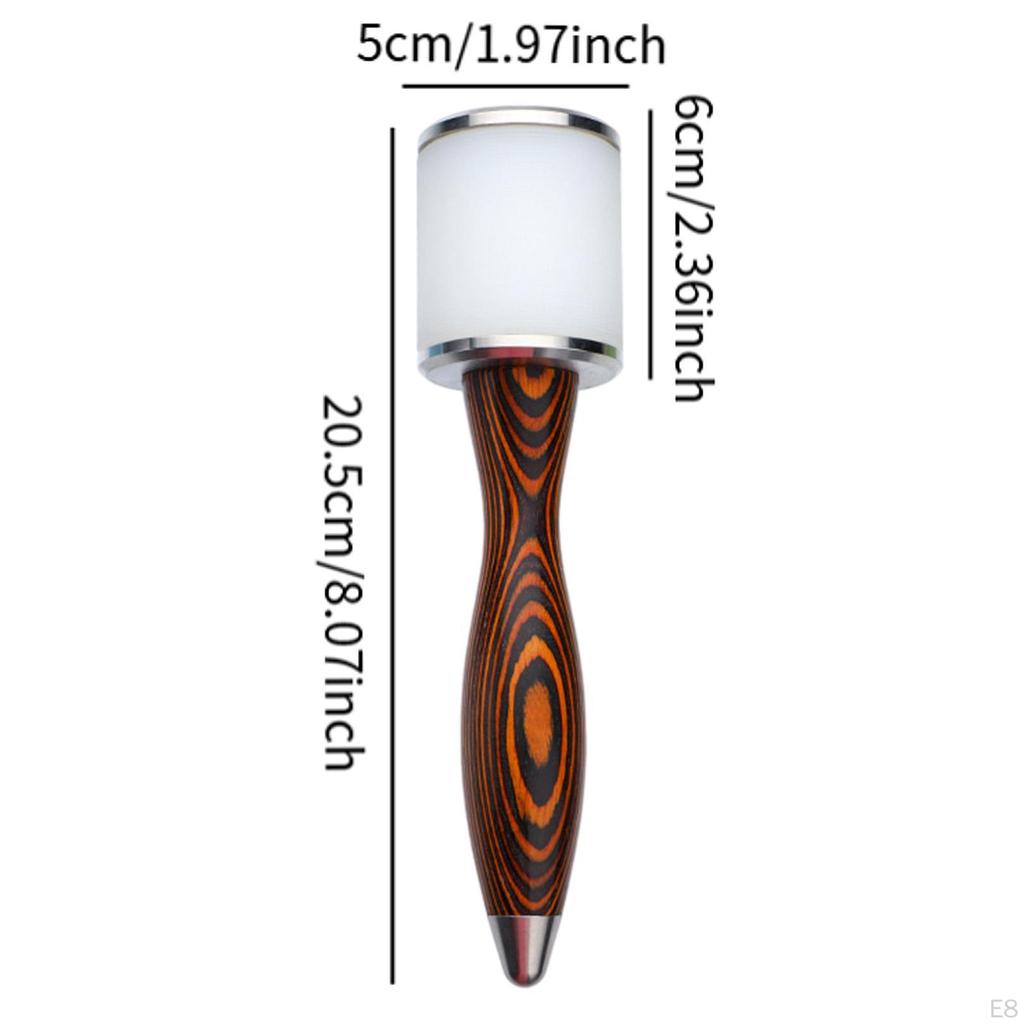 Lederschnitzhammer, Lederhandwerkshammer, manuelles gerades Kopf-DIY-Werkzeug für handgefertigte