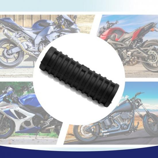 Motorbike Rubber Nonslip Footrest Pedal Foot Peg Cover Shell Universal Item of 2