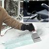 Auto Heated Ice Scraper Snow Shovel Plastic Metal 12V 18W 60°C 110.24in 3 Min Fast Heat Electric Windshield for Cars Trucks SUV