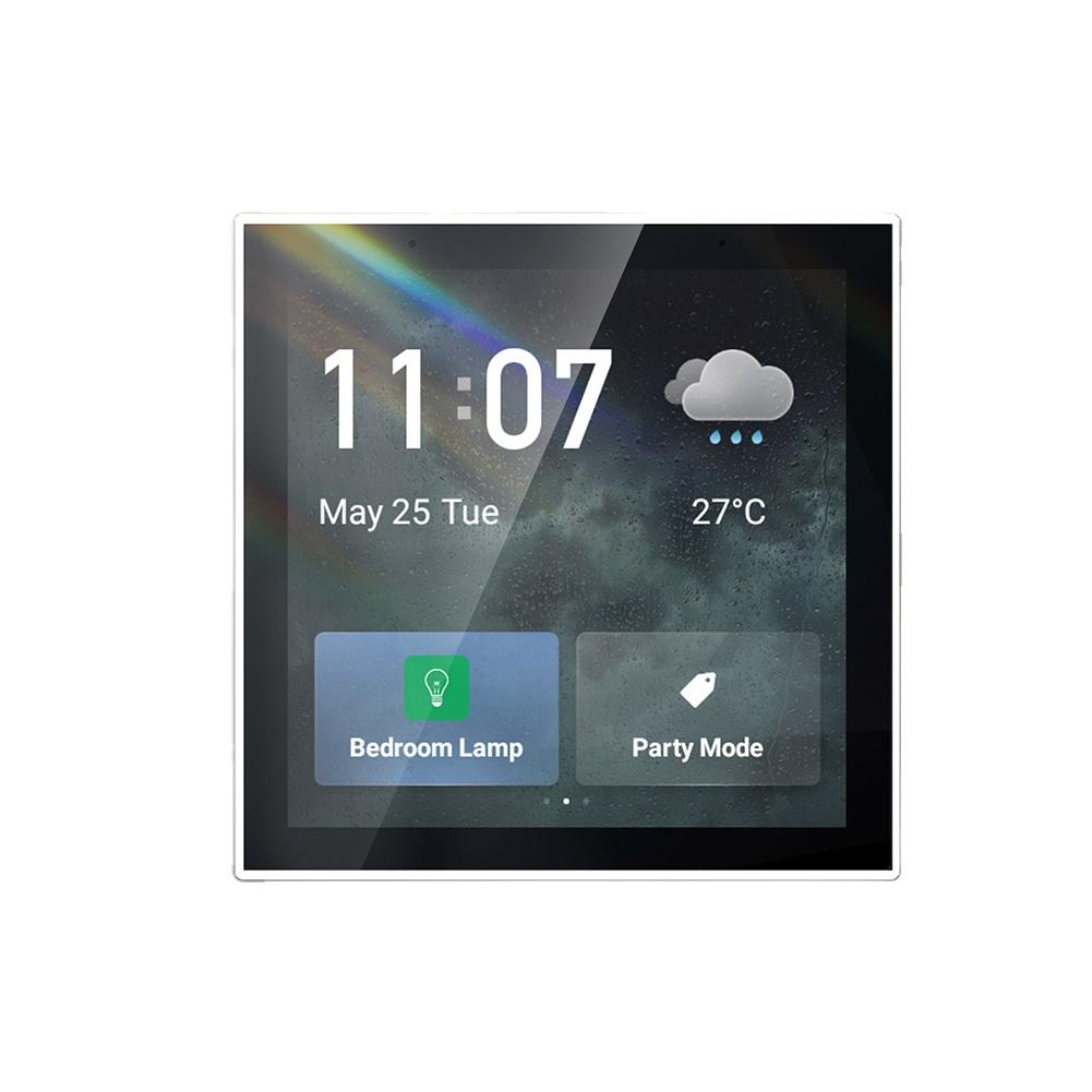 Tuya APP Works with Alexa Google Home WiFi 4 Inch Smart Touch Panel Wall Tablet Smart Life Wall Touch Light Switch