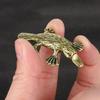 Home Decorations Accessories Children Gifts Solid Brass Animal Platypus Figurine Miniature Tea Pet Crafts Desktop Small Ornament