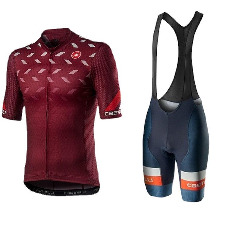 Costume d'été 2026 Costume de cyclisme respirant Costume de vélo à manches courtes Version équipe hommes et femmes Pantalon de cyclisme pour vélo de route Séchage rapide