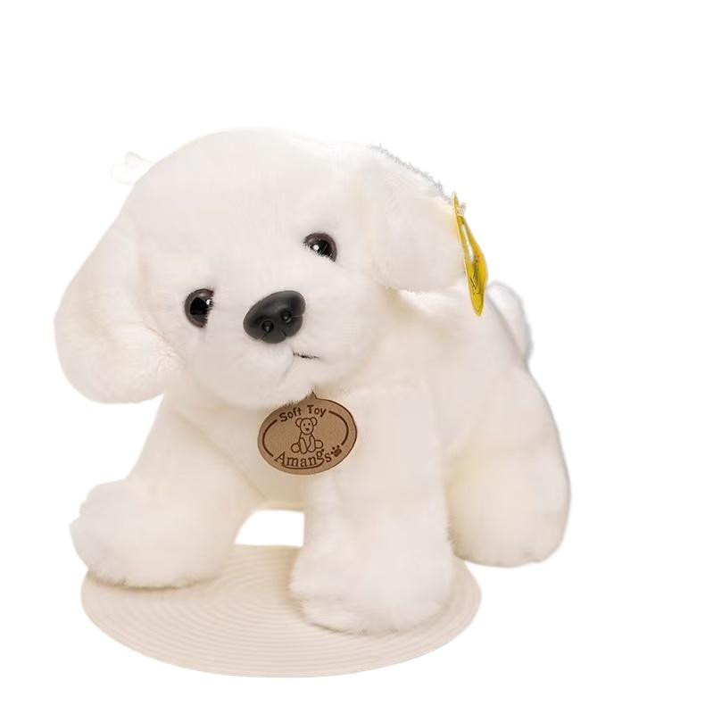 

20/27cm Golden Retriever Doll Simulation Plush Toy Handmade Doll Cartoon Anime Cute Pillow Cushion Home Decoration Children s Bi 20*16cm