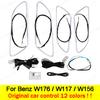 For Mercedes-Benz A CLA GLA W176 W117 W156 Ambient Light Kit Turbine Air Vent 64 Colors Light