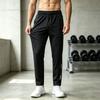 Men's Summer Lightweight Quick Dry Casual Straight Leg Pants with Stretch Elastic Waistband Breathable Trousers