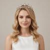 Water Drop Shape Queen Princess Crown Zinc Zinc Alloy Diadem Headwear Fashion Bridal Crown  Birthday