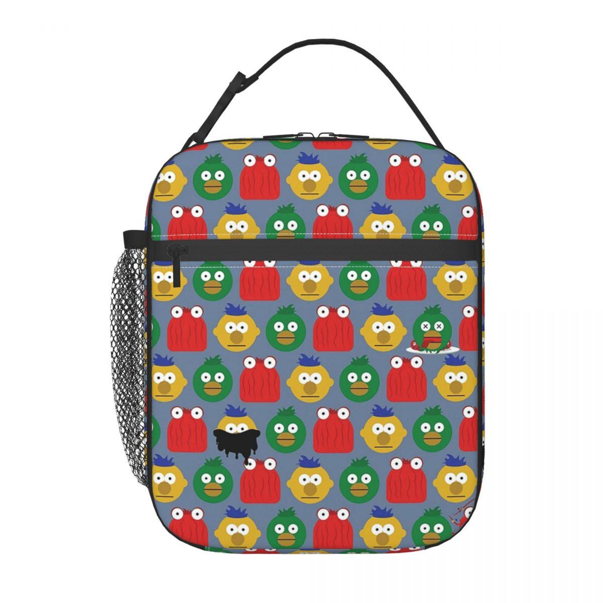 DHMIS Character Pattern Insulated Lunch Bag for Women Kids Portable Food Boxes Thermal Lunch Box Tote One Size