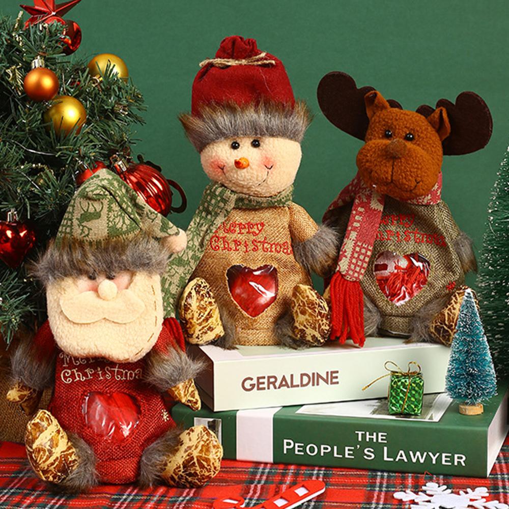 Christmas Gift Bags Zipper Design, Christmas Gift Doll Bags, Christmas Gift Doll Bags Bulk, Christmas Eve Apple Packaging Bag Candy Gift Bag