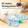 Moving Concealed Feathers Hide and Seek Toy Rechargeable Kitten Teaser Toy Hide and Seek Play