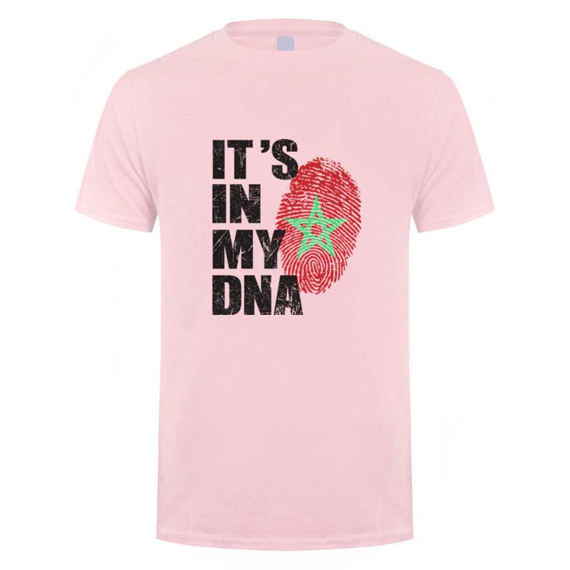 

MA Morocco Flag T Shirts Summer Men Cotton Short Sleeve It s in my DNA Morocco Tshirt Man Clothing Gift DY-002 4XL