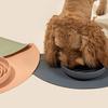 Silicone Pet Slow Feeding Bowl Anti-Choking Non-slip Easy Clean Slow Down Eating Puzzle Feeder for Medium Large Breed Dogs Cats