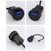 12V/24V PD3.0 Typ-C-Anschluss Auto-Ladebuchsen, Schnelllade-USB-Panel für LKW-Bus