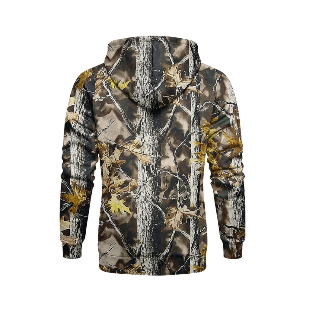 Men's Printed Casual Hoodie with Pocket and Drawstring for Everyday Wear
