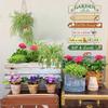 Retro Rustic Porch Wall Plaque Floral Print Funny Sign for Garden Lovers  Birthday Gift